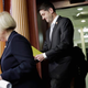 Senate Budget Committee Chairman Patty Murray and House Budget Committee Chairman Paul Ryan arrive for a press conference to announce the Bipartisan Budget Act of 2013 at the U.S. Capitol on Dec. 10, 2013, in Washington, D.C.
T.J. Kirkpatrick/Getty Images